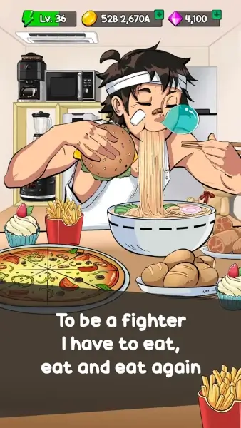 Food Fighter Clicker | Mukbang MOD