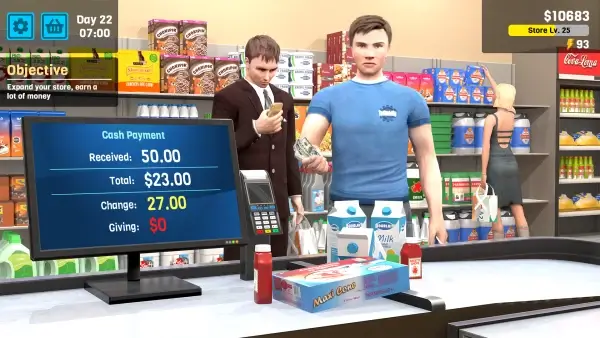 Manage Supermarket Simulator MOD