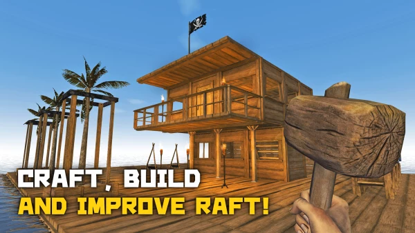 Survival on Raft: Multiplayer MOD